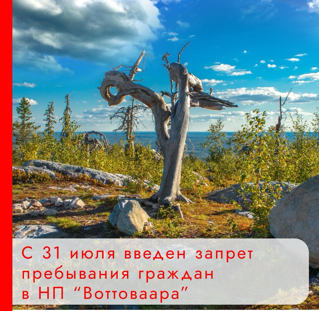 «Воттоваара» закрыта для туристов - из-за введения режима ЧС в лесах Карелии с 31 июля нацпарк «Воттоваара» полностью закрыт для посещения. Запрещён вход и въезд транспорта. Все маршруты, стоянки и тропы - недоступны. Запрет будет действовать до отмены ЧС. Нарушителям ограничений грозит штраф. 5 5 5 Подписаться Прислать новость