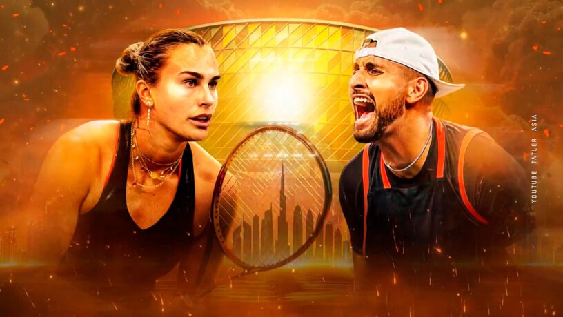 В Дубае прошел уникальный теннисный матч Битва полов Австралиец Ник Кирьос стал победителем выставочного матча Битва полов в Дубае   russianemirates com N042816 ref telegram Подпишитесь на наш канал в MAX   max ru russianemirates