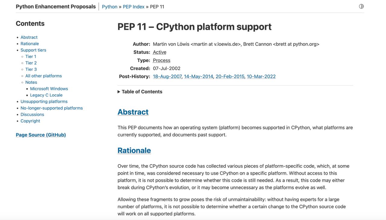 CPython может получить обязательную зависимость от Rust к версии Python 3 17 Эмма Смит и Кирилл Подопригора из core team Python опубликовали предварительное предложение Pre PEP в котором описывается план постепенного внедрения Rust в кодовую базу CPython На первом этапе Rust хотят использовать для необязательных модулей стандартной библиотеки находящихся в каталоге Modules Дальше больше если эксперимент окажется успешным то к выходу Python 3 17 Rust может стать обязательной сборочной зависимостью Это позволит улучшить безопасность производительность и надёжность низкоуровневых частей интерпретатора Подробнее   peps python org pep 0011 pythonl