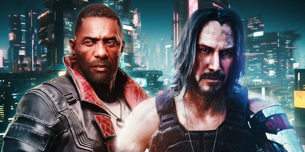 Идрис Эльба хочет снять фильм Cyberpunk2077  Я думаю, персонаж Киану Ривза и мой персонаж…Ух ты, это было бы круто. Так что давайте воплотим это в жизнь    Папка с играми