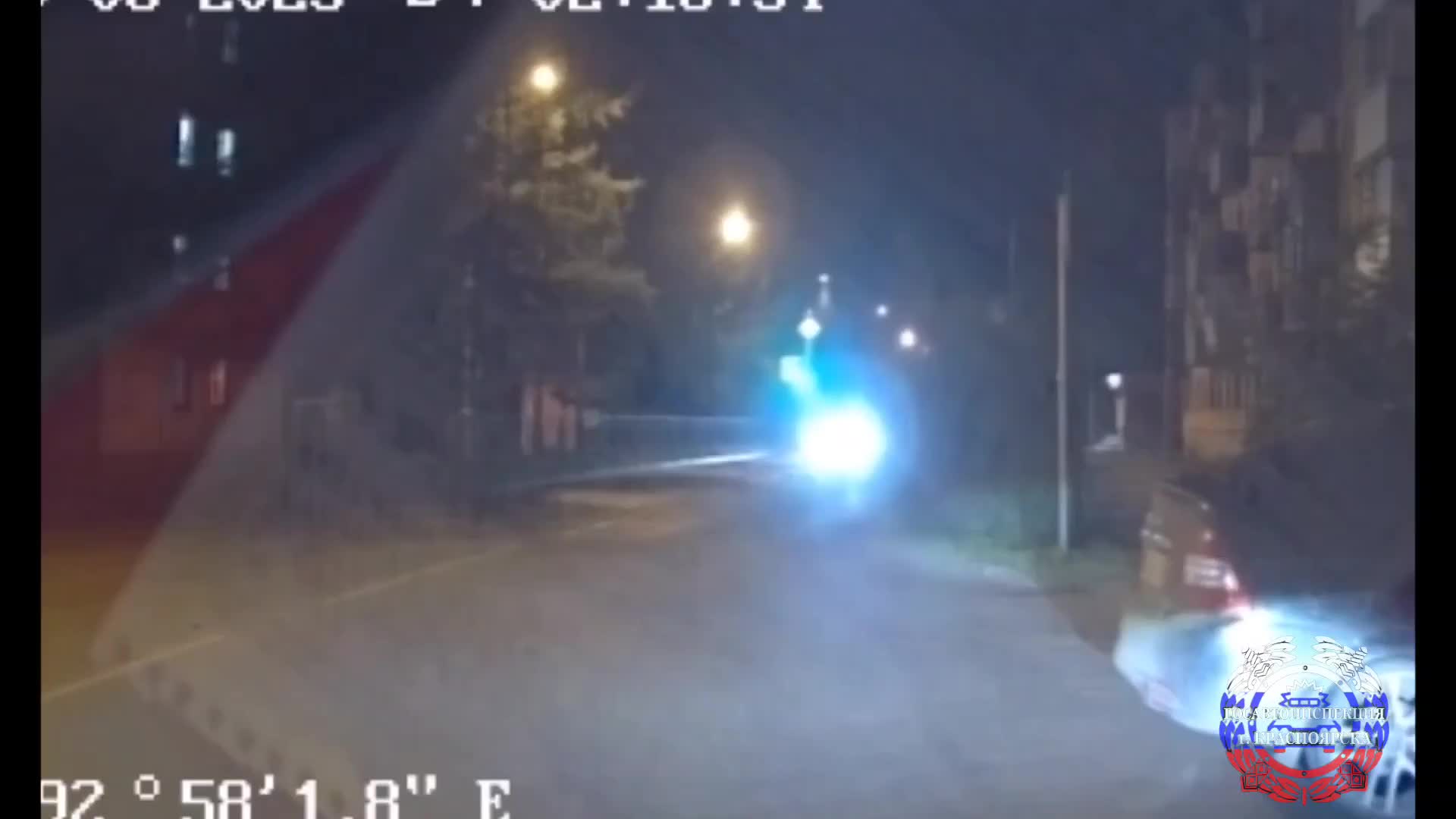 В Красноярске подросток угнал автомобиль и устроил погоню с полицией