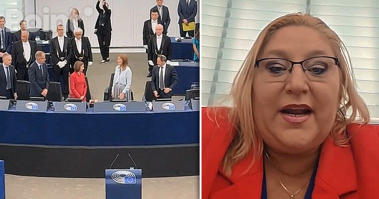Евродепутат после речи Санду в Европарламенте выкрикнула Молдова это Румыния В Европарламенте произошёл скандальный инцидент после речи президента Молдовы Майи Санду