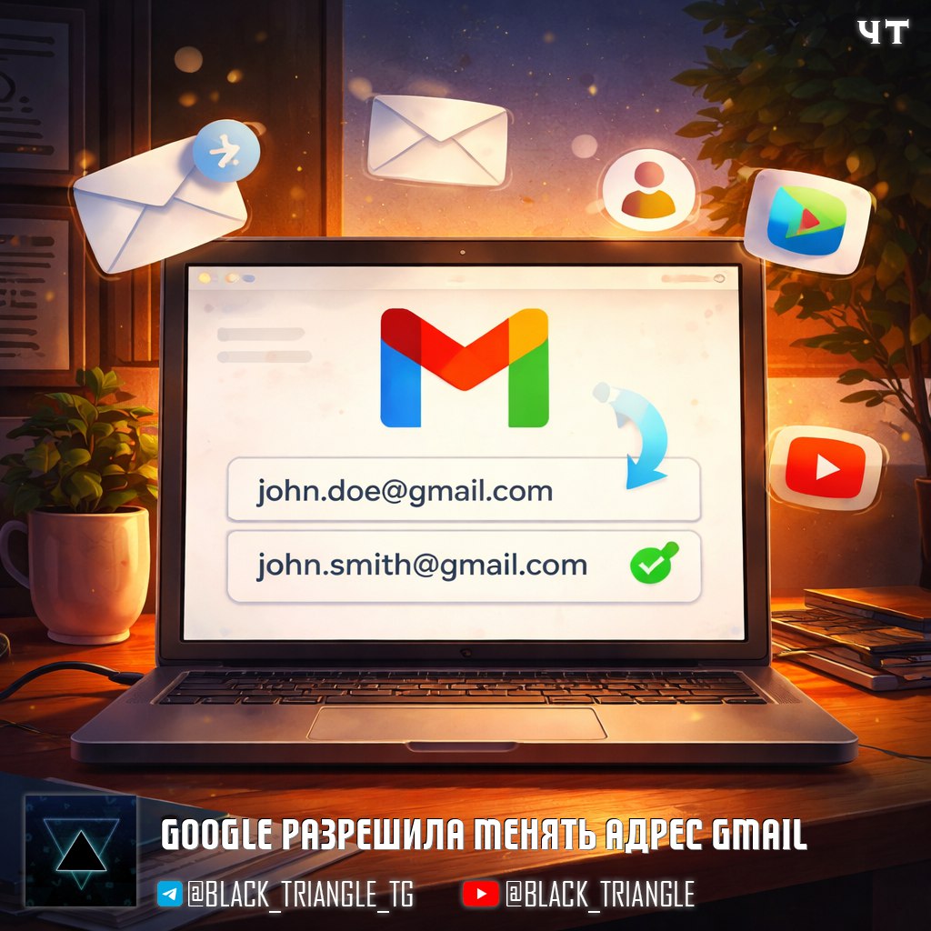 Google разрешила менять адрес Gmail Корпорация Google начала поэтапный запуск новой функции возможность изменить свой gmail com адрес без создания нового аккаунта До сих пор смена адреса была доступна только владельцам корпоративных Google Workspace аккаунтов и тем кто использовал сторонние почтовые домены Теперь и обычные пользователи смогут изменить username своего Gmail сохранив при этом домен gmail com При этом старый адрес автоматически станет псевдонимом письма будут приходить на оба адреса и оба можно использовать для входа в Gmail YouTube Google Drive Maps и другие сервисы Google Все данные аккаунта фотографии сообщения письма останутся на месте Старый адрес никто другой занять не сможет он останется закреплённым за вами Но есть несколько ограничений после смены адреса нельзя менять или удалять его в течение 12 месяцев а всего на один аккаунт можно создать до 4 адресов 3 смены News Soft Gear Links
