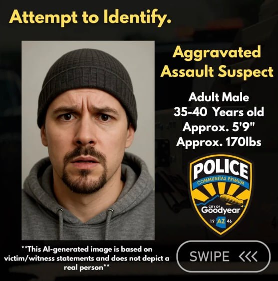 Полицейские в США начали делать фотороботы подозреваемых с помощью ChatGPT обычно их рисовали от руки ИИ картинки уже использовали для двух дел В обоих случаях это до сих пор не помогло найти виновных Картинки получились слишком реалистичными но на них все еще изображены несуществующие люди Следующий шаг ChatGPT найди преступника не совершай ошибок