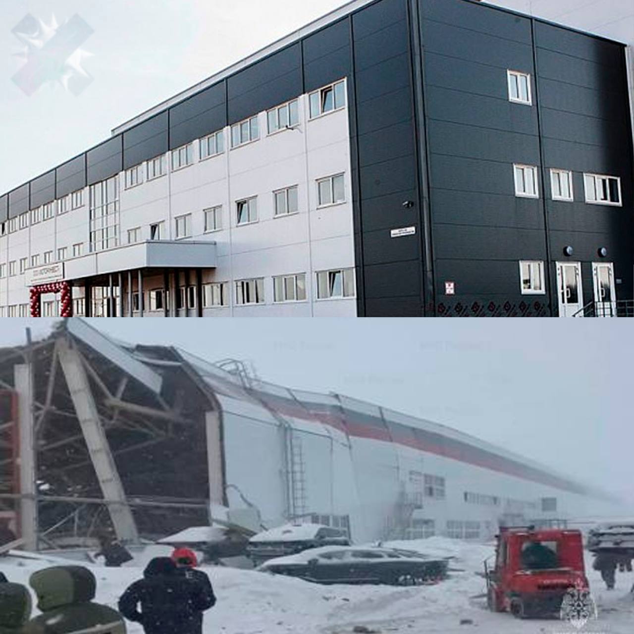 Крыша завода электрокаров рухнула люди находятся под завалами В Липецкой области обвалилась крыша цеха завода Моторинвест где выпускают Evolute По данным СМИ из под завалов извлекли пять человек но забаррикадированы внутри еще минимум трое Предварительно конструкция не выдержала тяжести снега На месте работают экстренные службы жесть надеемся всех спасут НМШ