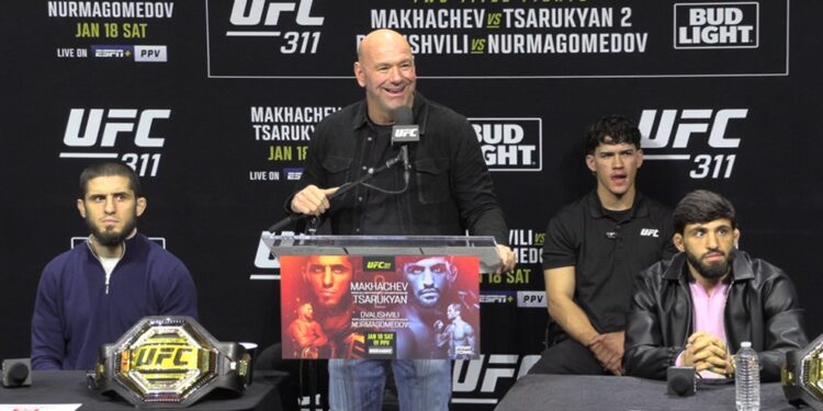 Быть ли турниру UFC в Армении    На этот вопрос ответил президент UFC Дана Уайт на пресс-конференции в канун поединка за чемпионский титул между Арманом Царукяном и Исламом Махачевым.    "Может ли быть турнир UFC в Армении? Да, да, однозначно. Мы непременно об этом подумаем", - сказал Уайт.