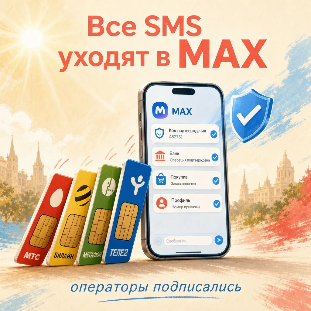 SMS будут приходить в MAX Билайн МТС Мегафон и Т2 договорились с MAX о том что коды подтверждения и уведомления от компаний теперь можно будет получать прямо в мессенджере Сообщения приходят в отдельные папки с галочками верификации а особо важные отправляются только на доверенное устройство Технологию уже обкатали на Госуслугах При этом с сентября 2026 года всё это может стать обязательным Госдума в первом чтении уже поддержала законопроект по которому российские сайты должны будут дублировать коды из СМС сообщением в MAX Бизнес правда просит дать пользователям выбор но пока его не особо слушают