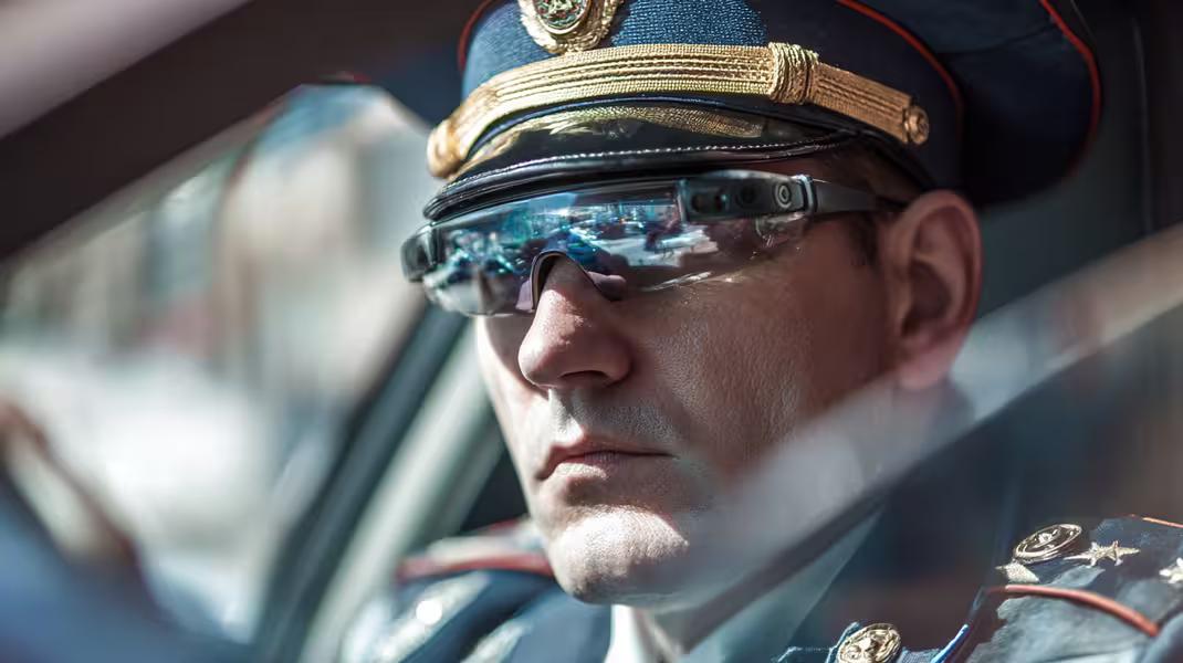 БудущееУжеНастоящее полицейские с ИИ очками в Китае теперь получают всю информацию об автомобиле за секунду Дорожная полиция города Чанша начала использовать умные очки с искусственным интеллектом в повседневной работе Как сообщили в городском управлении общественной безопасности новое оборудование уже выдали сотрудникам Очки позволяют получить полную информацию о транспортном средстве всего за 1 2 секунды достаточно просто посмотреть на автомобиль Использование этих очков позволяет сократить время проверки транспортного средства на одной полосе движения с 30 секунд до 1 2 секунд повышая эффективность дорожного движения на 80 Это позволяет уменьшить объем ручной работы снизить нагрузку на сотрудников полиции и повысить точность работы В то же время это способствует бесконтактному правоприменению снижает риск конфликтов и обеспечивает безопасность сотрудников правоохранительных органов