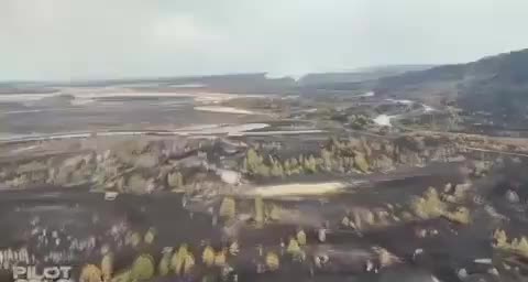 Пилот МЧС делится кадрами лесного пожара в Забайкалье