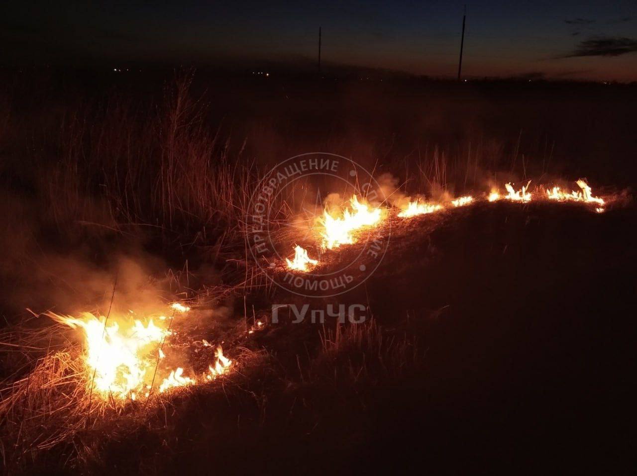 Ночной пожар в Григориопольском районе  Пожар вспыхнул 5 августа около трёх часов ночи. Загорелась трава вдоль дороги в районе села Тея. Сухую траву и стерню огнеборцы тушили около двух часов. Выгорело 8 гектаров.   Пожарным удалось предотвратить распространение огня на газораспределительную станцию.   Вероятные причины пожара – неосторожное обращение с огнём или непотушенная сигарета. Виновного установит Госпожнадзор.     Пресс-центр МВД ПМР