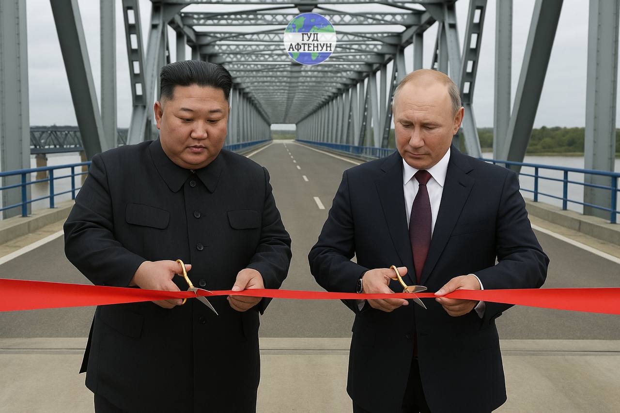 Автомобильный мост между Россией и КНДР достроят через два года Общая протяженность мостового перехода вместе с подъездными дорогами составит 4,7 километра. Длина самого моста – километр, из которых 424 метра находятся на российской территории, а 581 метр – на северокорейской. Только российским гражданам для посещения КНДР требуется виза, а гражданам КНДР выезд без оснований из страны запрещен. Гуд Афтенун Новости