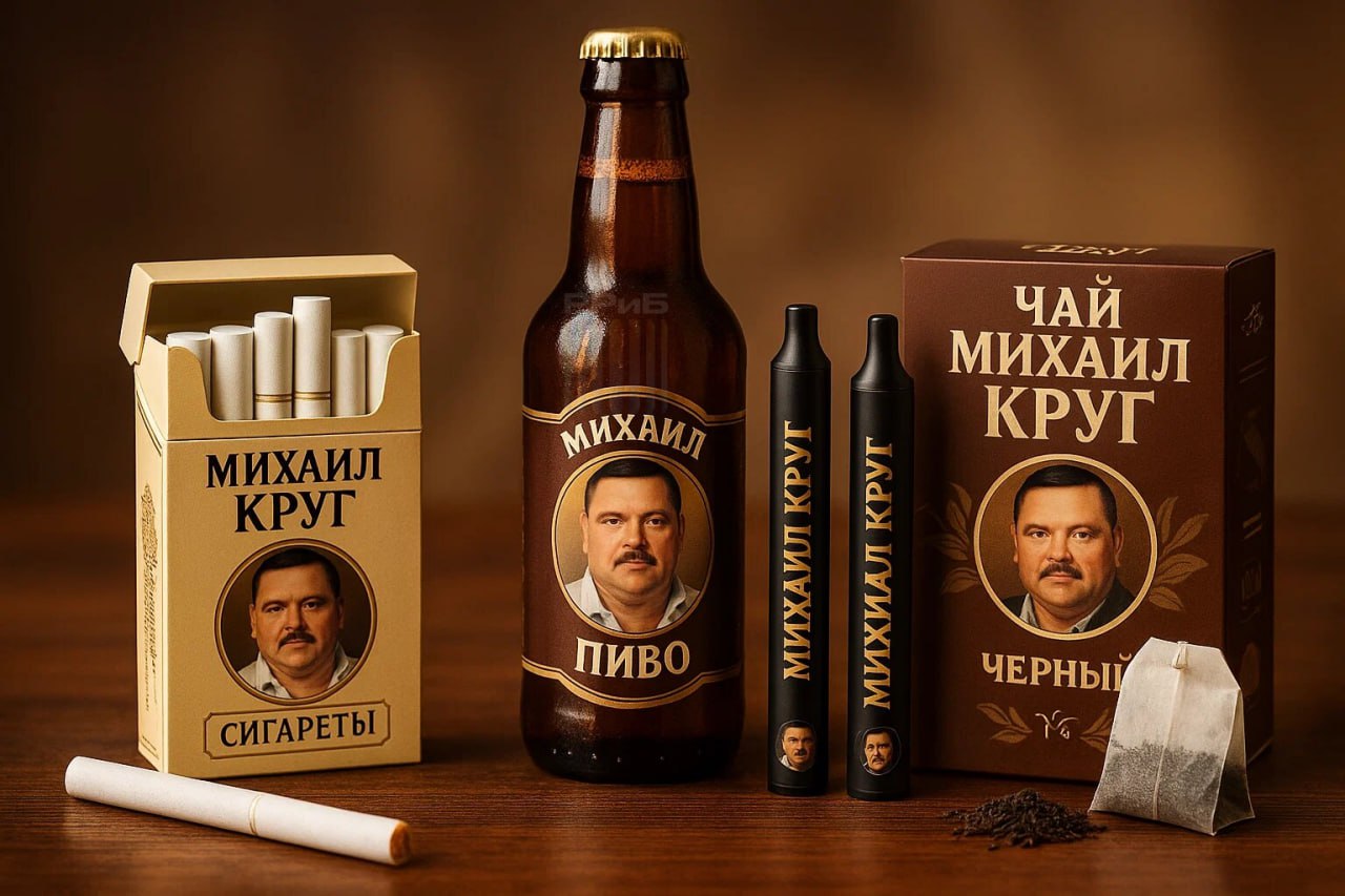 Пиво и вейпы Михаил Круг появятся в российских магазинах Бренд зарегистрировала вдова звезды шансона певица Ирина Круг Роспатент одобрил заявку на товарный знак Так женщина решила увековечить имя покойного мужа в бизнесе и заработать Теперь она может продавать под торговой маркой Михаил Круг что захочет алкоголь сигареты мясо кофе и чай retailrus