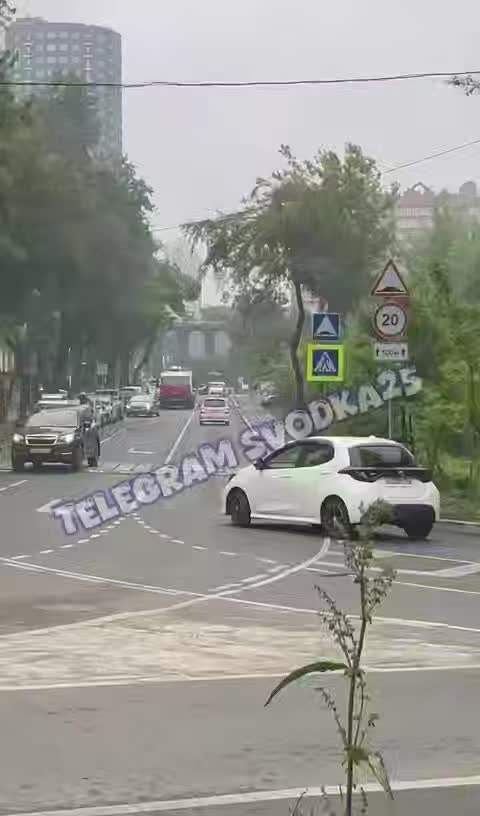 Пожар в жилом доме во Владивостоке