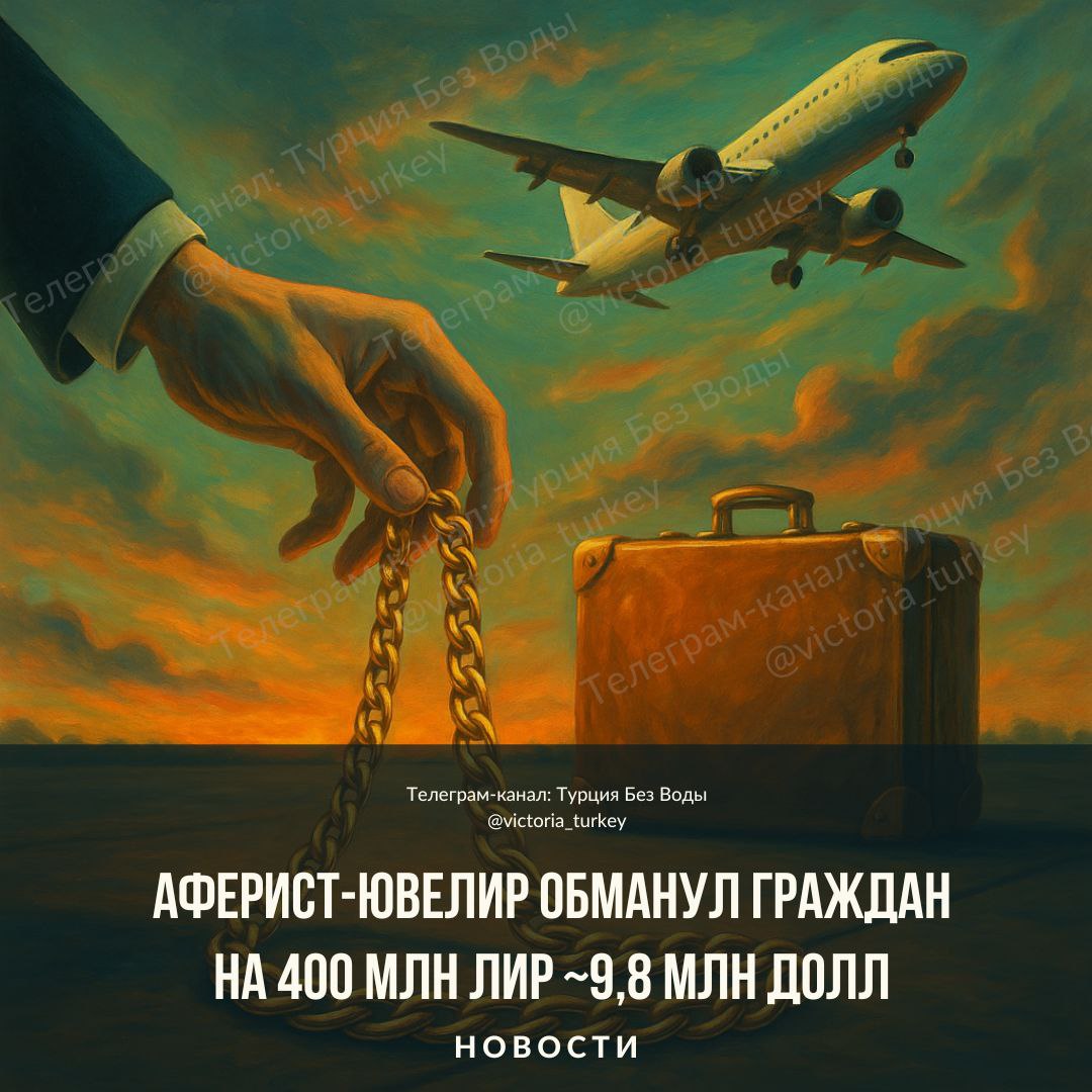 Аферист-ювелир обманул граждан на 400 млн лир ~9,8 млн долл #новоститурции В районе Кючюкчекмедже Стамбул хорошо известный ювелир выдал настоящую криминальную драму: – Подсунул клиентам фальшивое золото – Забрал настоящее «на хранение» – Обещал выплату «завтра» – А в один вечер… просто исчез. Вместе с золотом. И, по слухам, уже пересёк границу. Перед бегством он организованно вывез все ценности из магазина, опустил жалюзи и пропал. Телефоны молчат, клиенты в панике, полиция собирает заявления. Самое страшное: ему верили ВСЕ. 25 лет работы, улыбки, чай, «семейные» разговоры. Многие отдали туда всё: от цепочек до инвестиций на будущее. Что говорят пострадавшие: Он знал мою маму, знал меня. А потом просто украл. Мы доверяли ему как брату! Я хотела купить у него цепочку — он тянул время. Потом дал одну «на пробу» — оказалось, подделка. Даже в воде всплыла! Он говорил: “Всё нормально, не переживай”. А через день магазин пустой. Общая сумма украденного — примерно 400 миллионов лир. Люди говорят, что он мог сбежать в Болгарию. Камеры зафиксировали, как всё выносилось. Полиция ведёт расследование.