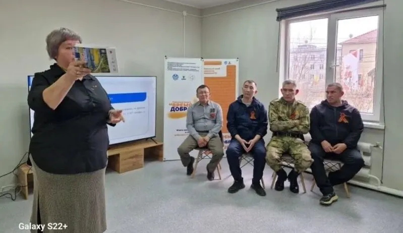 Урок мужества Долг Честь Родина Участники специальной военной операции пришли в центр Патриот на Урок мужества организованный сотрудниками фонда Защитники отечества Они пришли рассказать собравшимся школьникам о таких простых истинах как Родина Рассказать о своих дедах и прадедах о том как хрупок может быть мир и как это ценно когда не гремят взрывы Подробнее gazetaolekma ulusmedia Олекма в МАХ