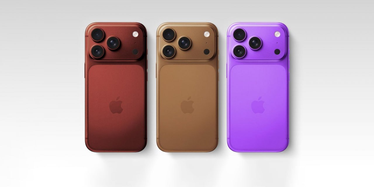 Apple может выпустить iPhone 18 Pro в трёх ярких цветах без чёрного Похоже оранжевый iPhone 17 Pro был только началом По данным известного инсайдера Instant Digital Apple может выпустить iPhone 18 Pro в трёх новых цветах кофейном Coffee бордовом Burgundy и фиолетовом Purple Подписаться