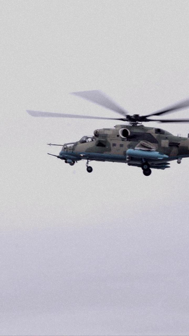 Поступление новейших вертолетов Ми-35М в белорусскую армию