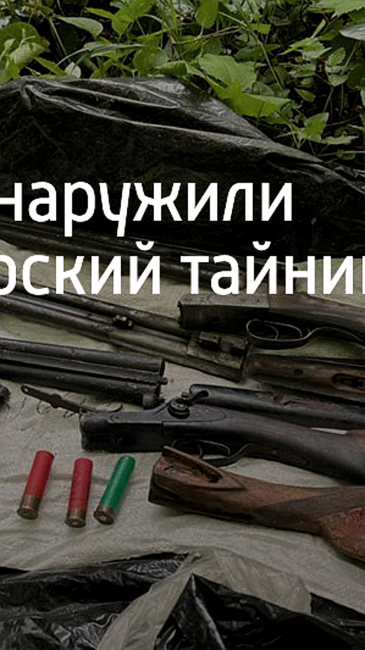 Обнаружен тайник с оружием в заповедной зоне Сочинского нацпарка
