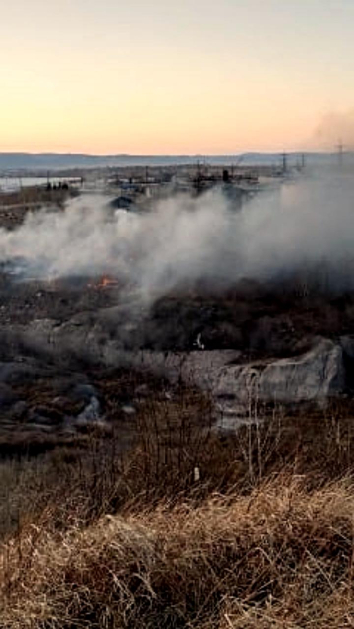 Пожарная опасность в Забайкалье и Удмуртии