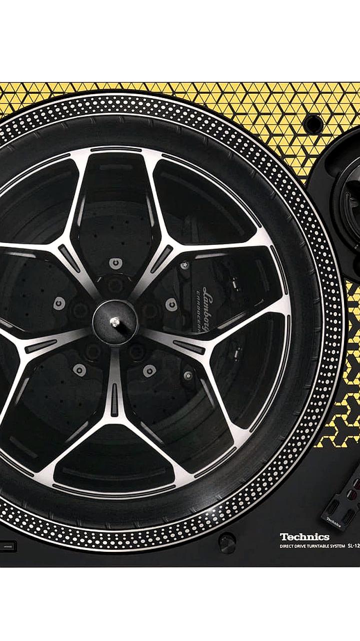 Lamborghini и Technics выпустят виниловый проигрыватель с звуками моторов V12