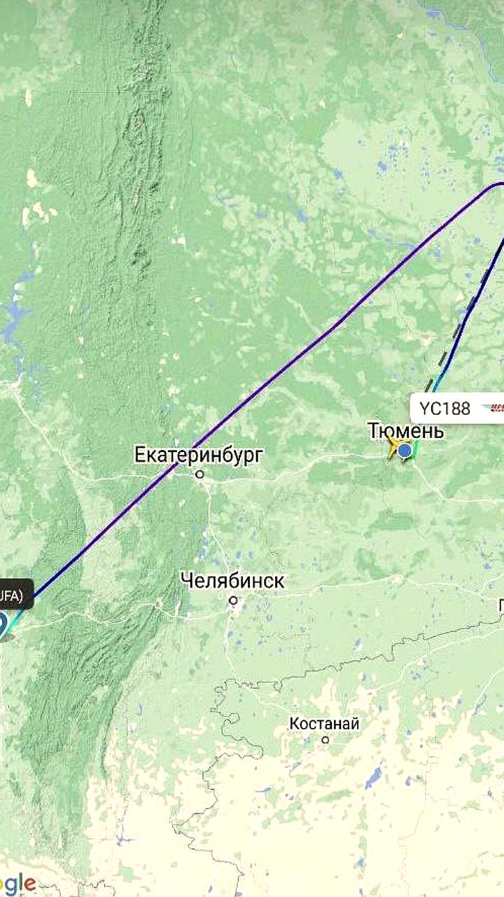 Самолет совершил вынужденную посадку в Тюмени из-за отказа автоматики