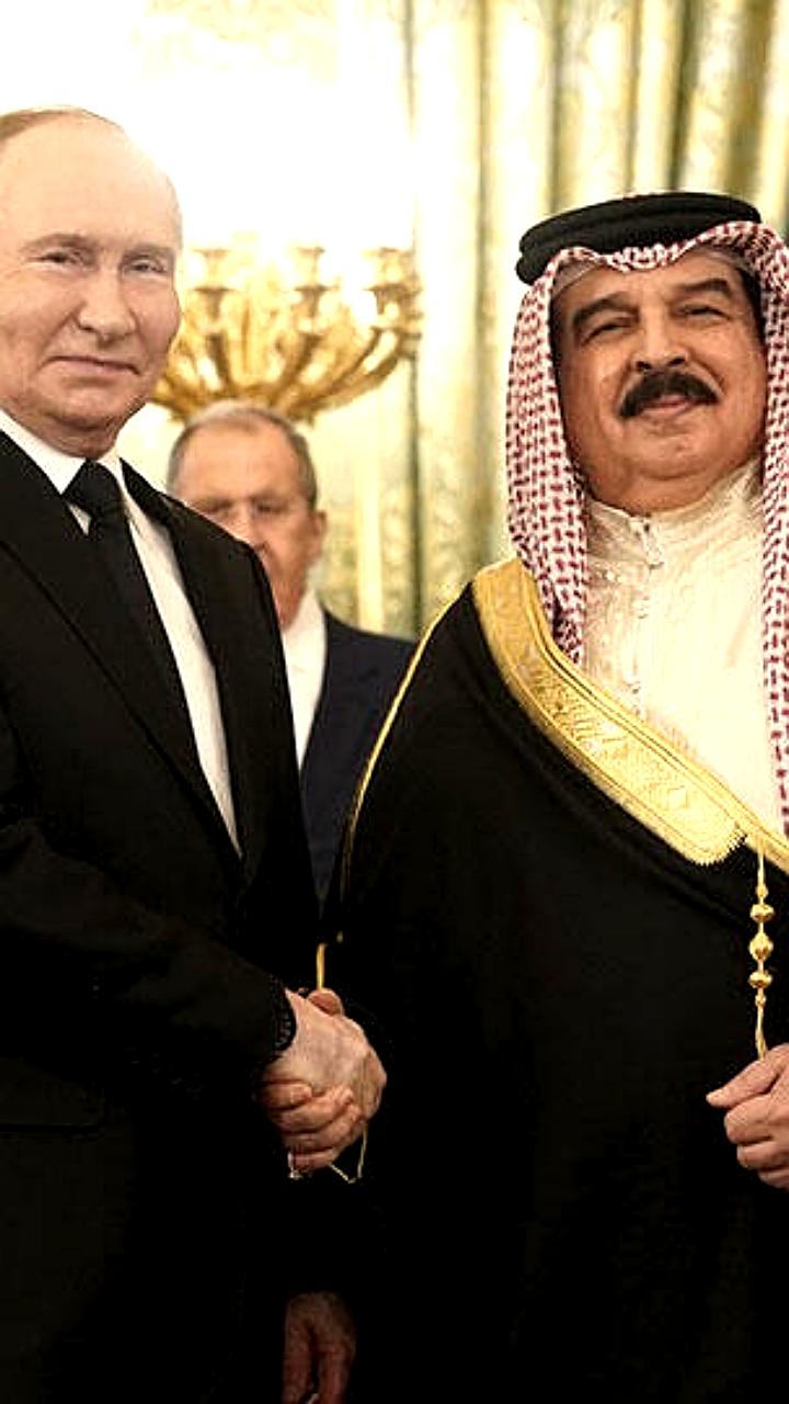 Путин подарил королю Бахрейна длинную версию Ауруса