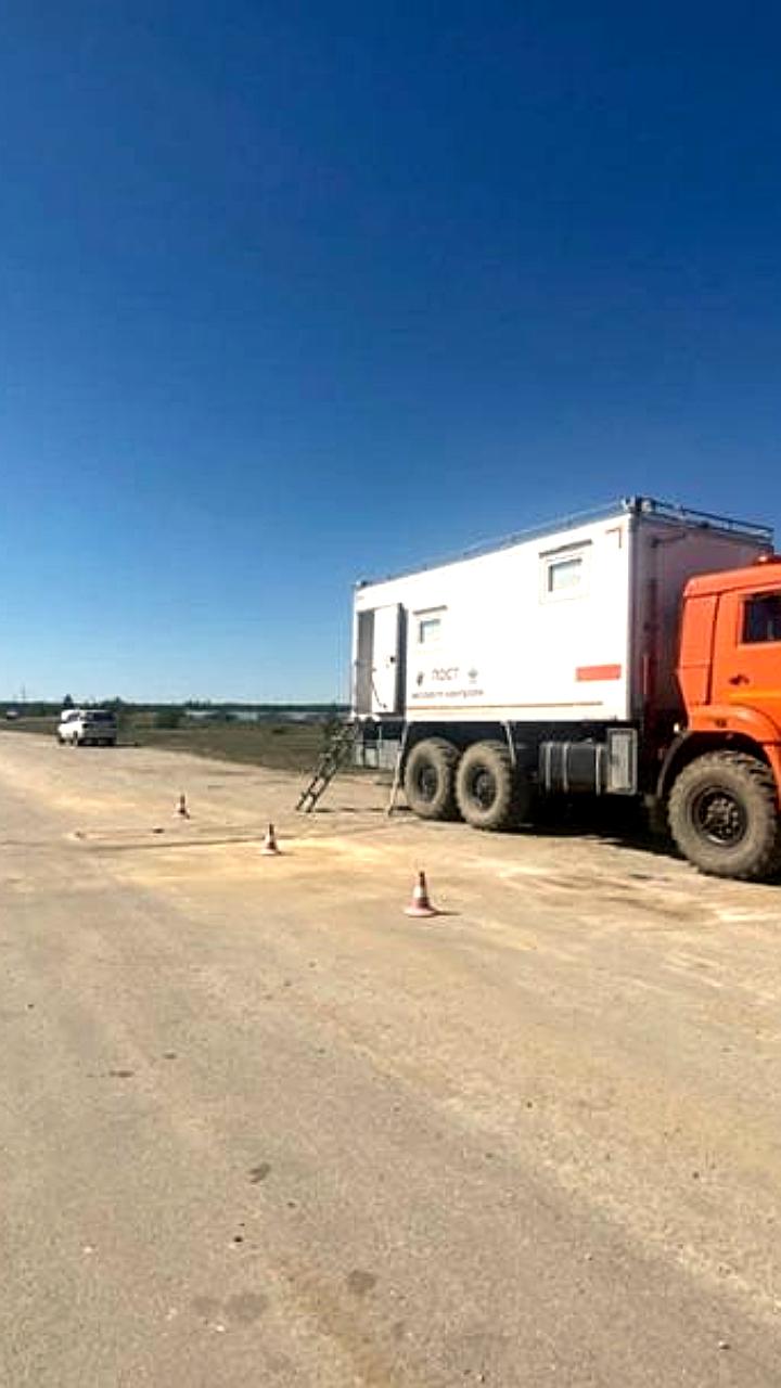 Запуск автоматических пунктов весового контроля на дорогах Кировской области