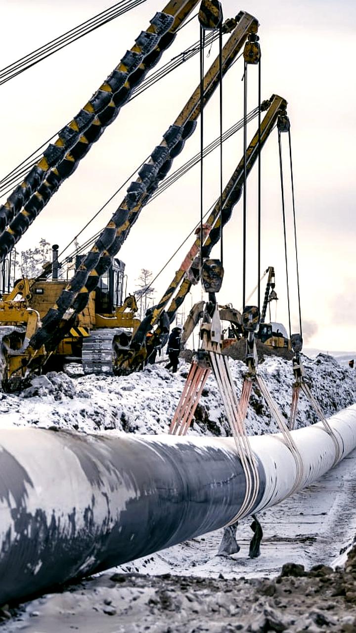 Сокращение производства труб для газо- и нефтепроводов в России
