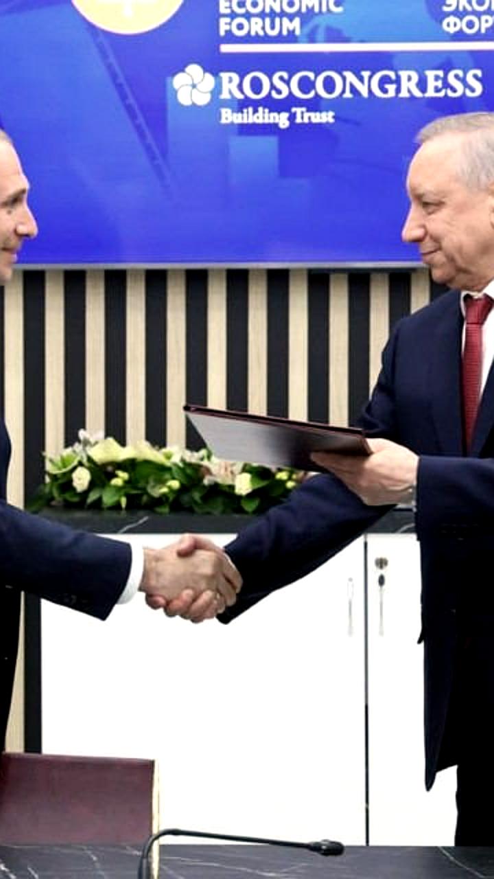Подписаны соглашения о строительстве в Санкт-Петербурге