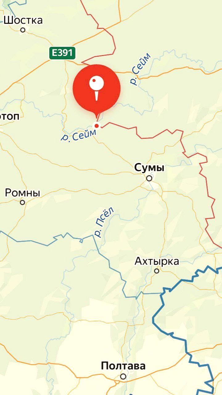 Российские войска вошли в Сумскую область и заняли село Рыжевка