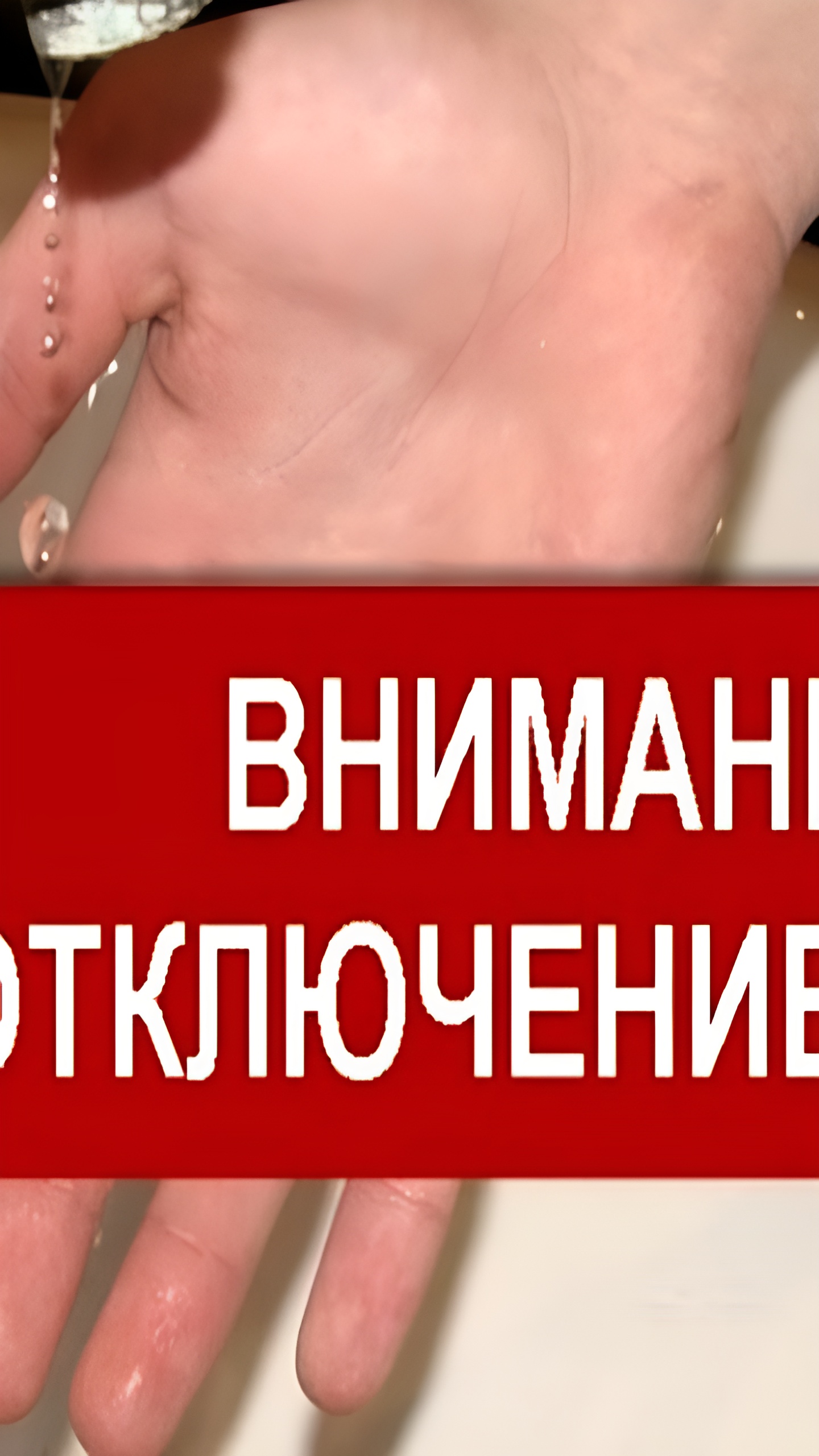 Плановые отключения воды 8 июля в ЛНР