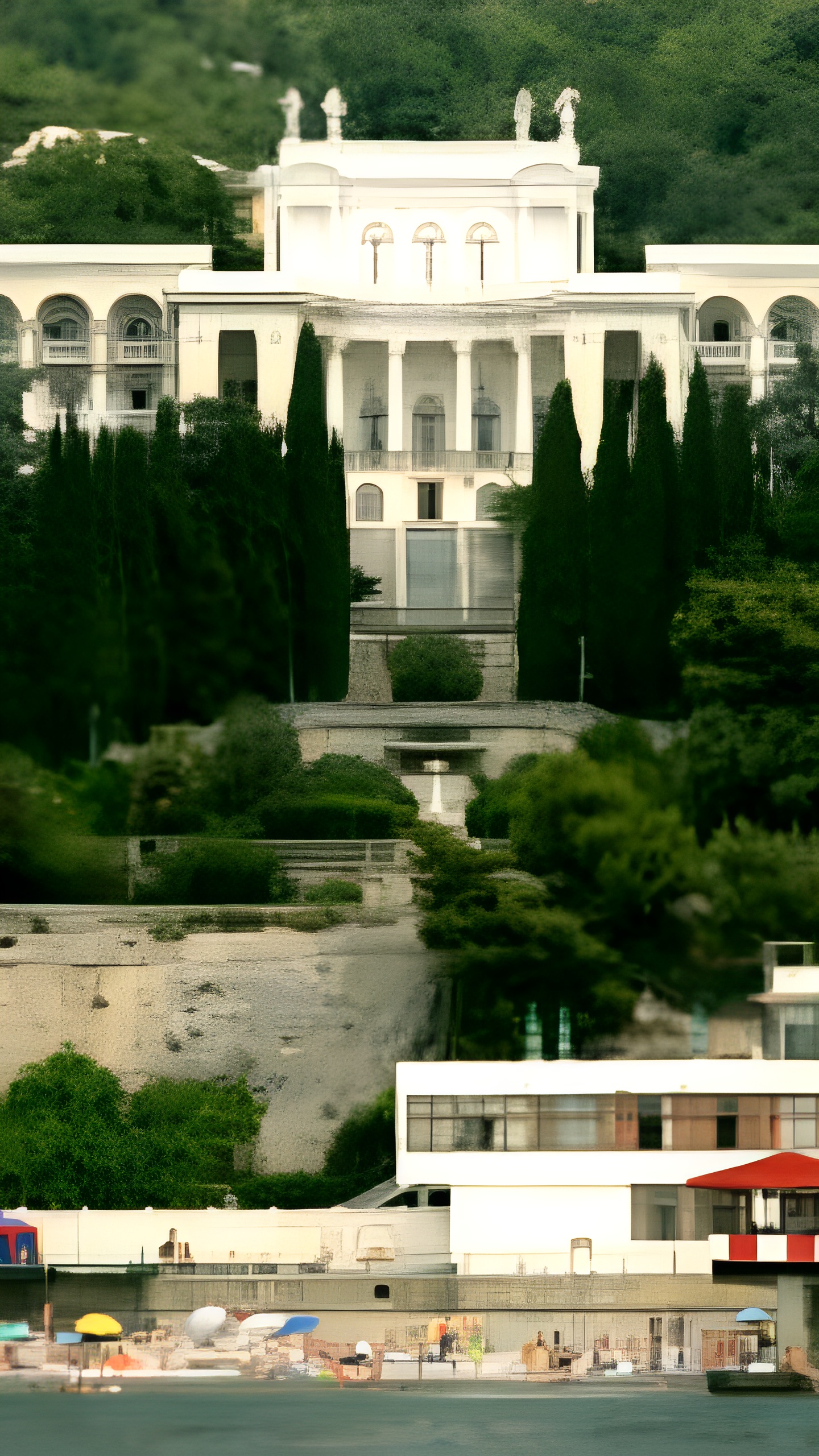 Пляж санатория 'Родина' в Ялте закрыт для туристов