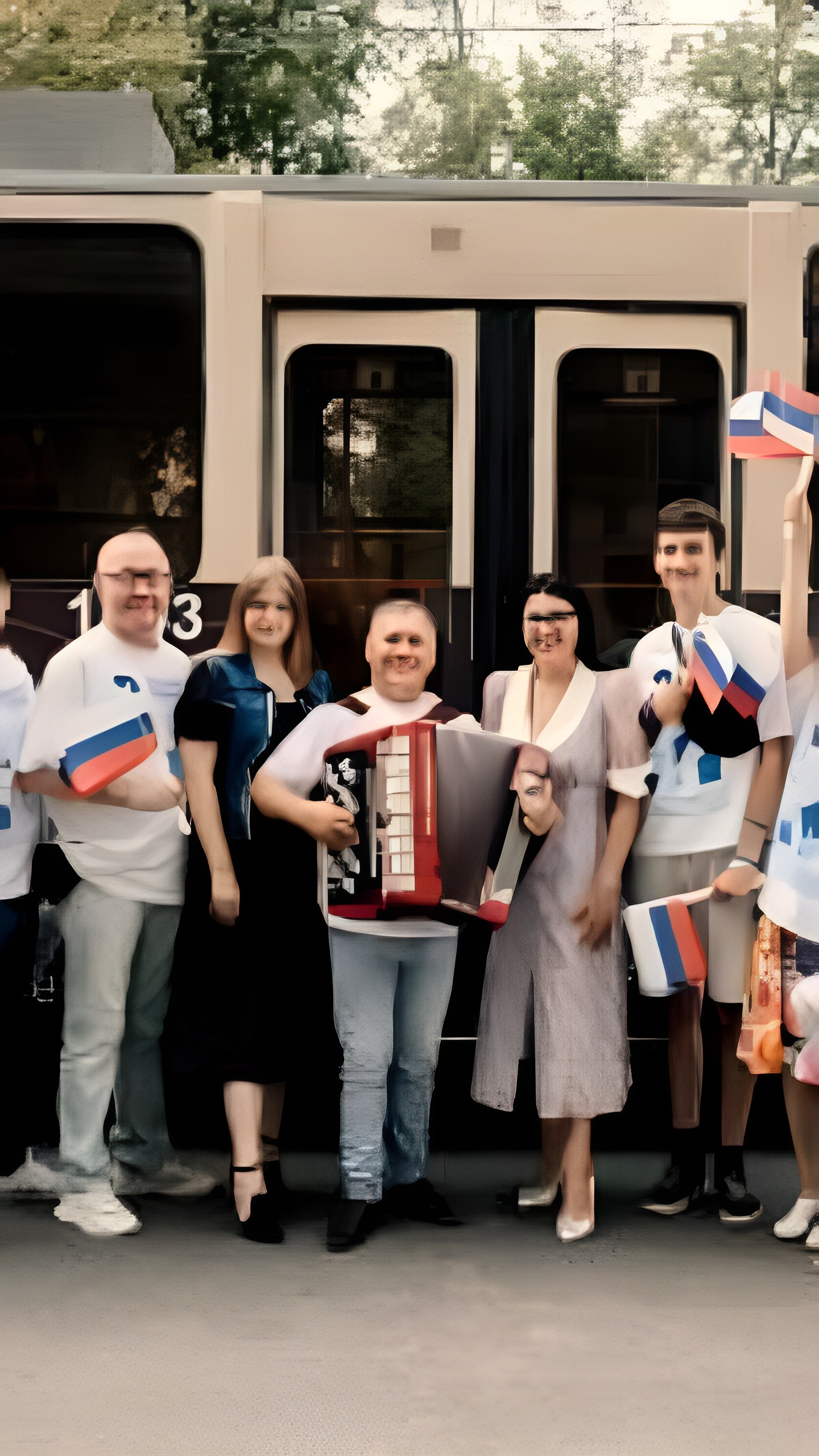 В Нижнем Новгороде запущен трамвай, посвященный СВО