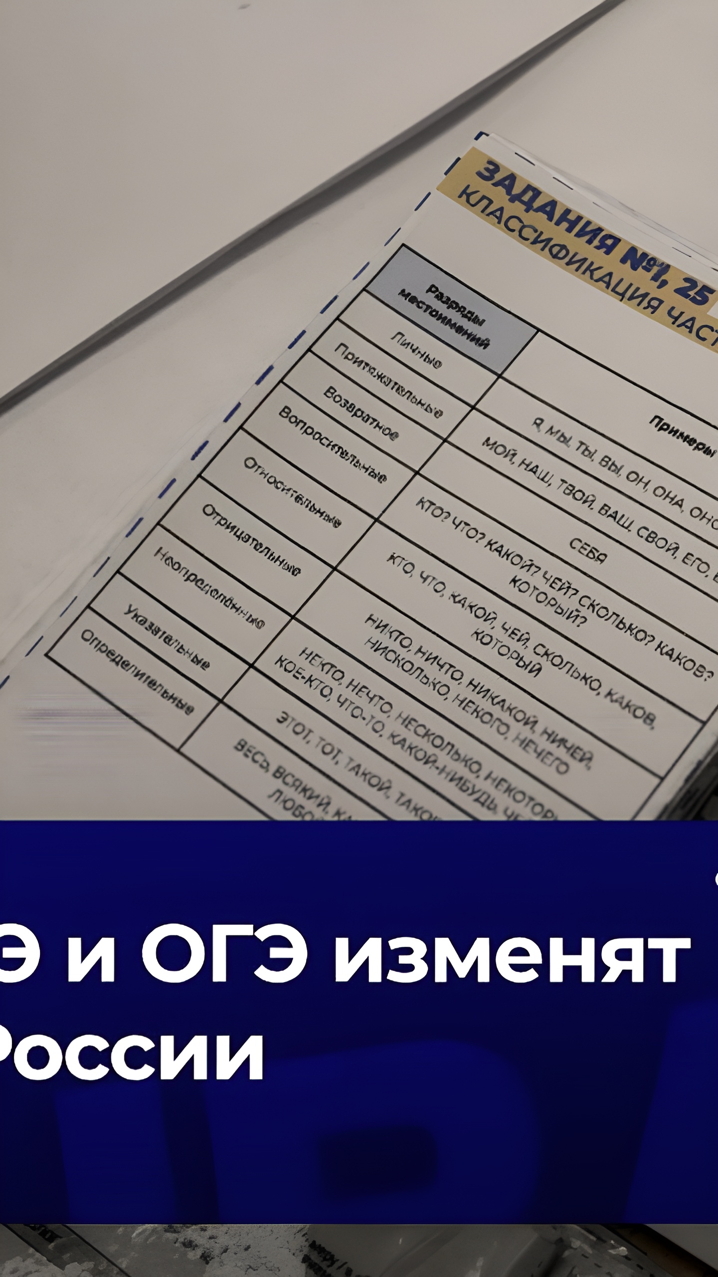 В России планируют кардинальные изменения в ЕГЭ и ОГЭ