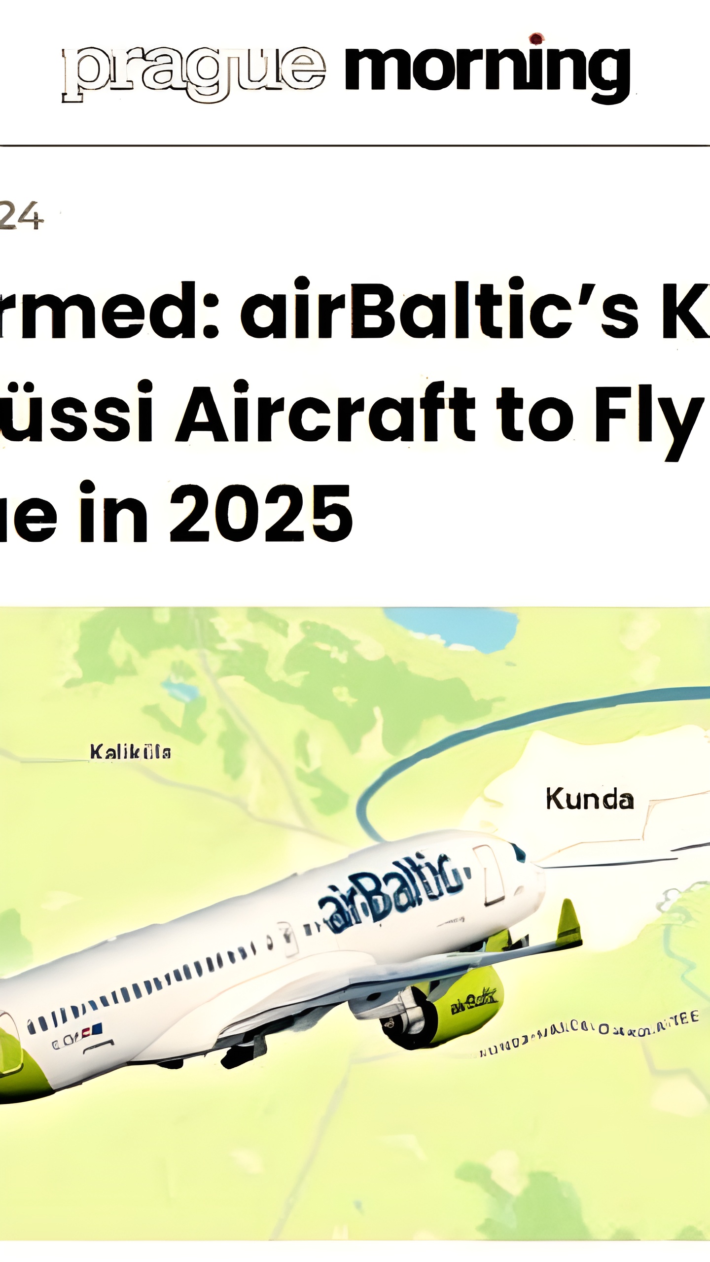 AirBaltic утвердила имена новых самолетов, выбранные в результате шутливого голосования