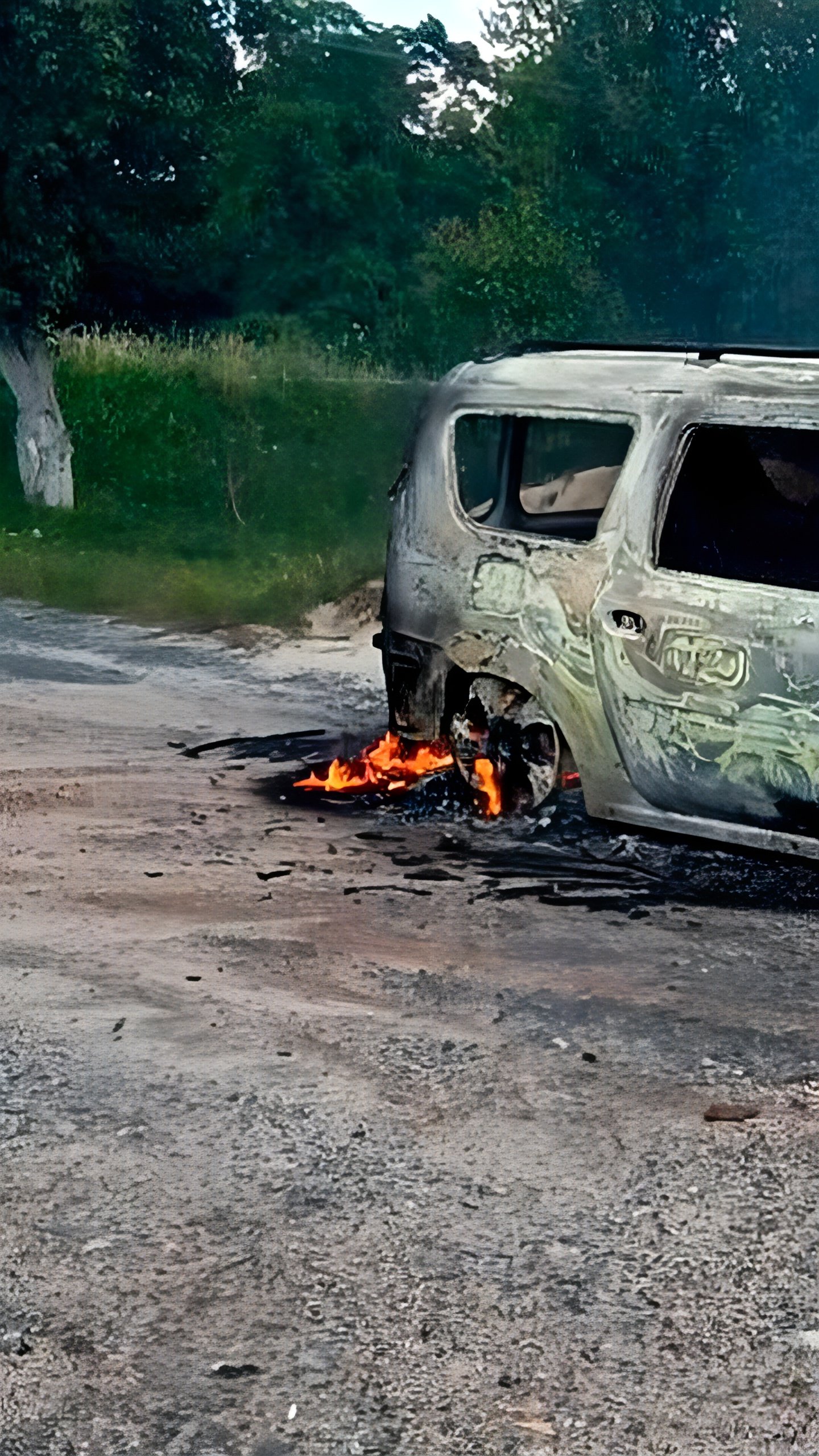 Нацполиция Украины зафиксировала более 200 поджогов автомобилей военнослужащих