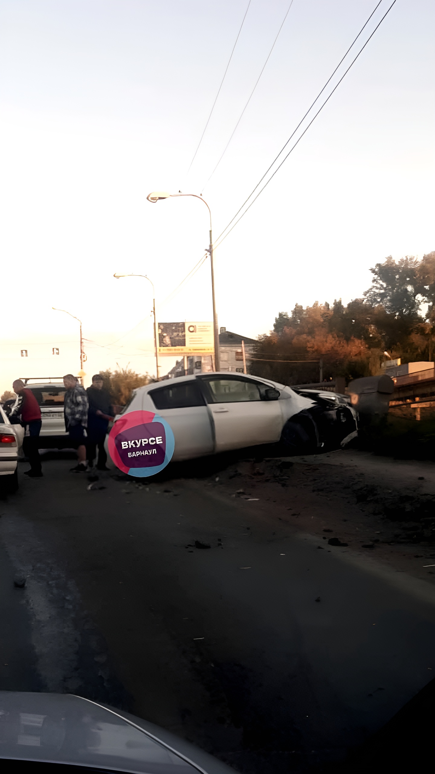 ДТП в Новочебоксарске: столкновение трех автомобилей с пострадавшим водителем