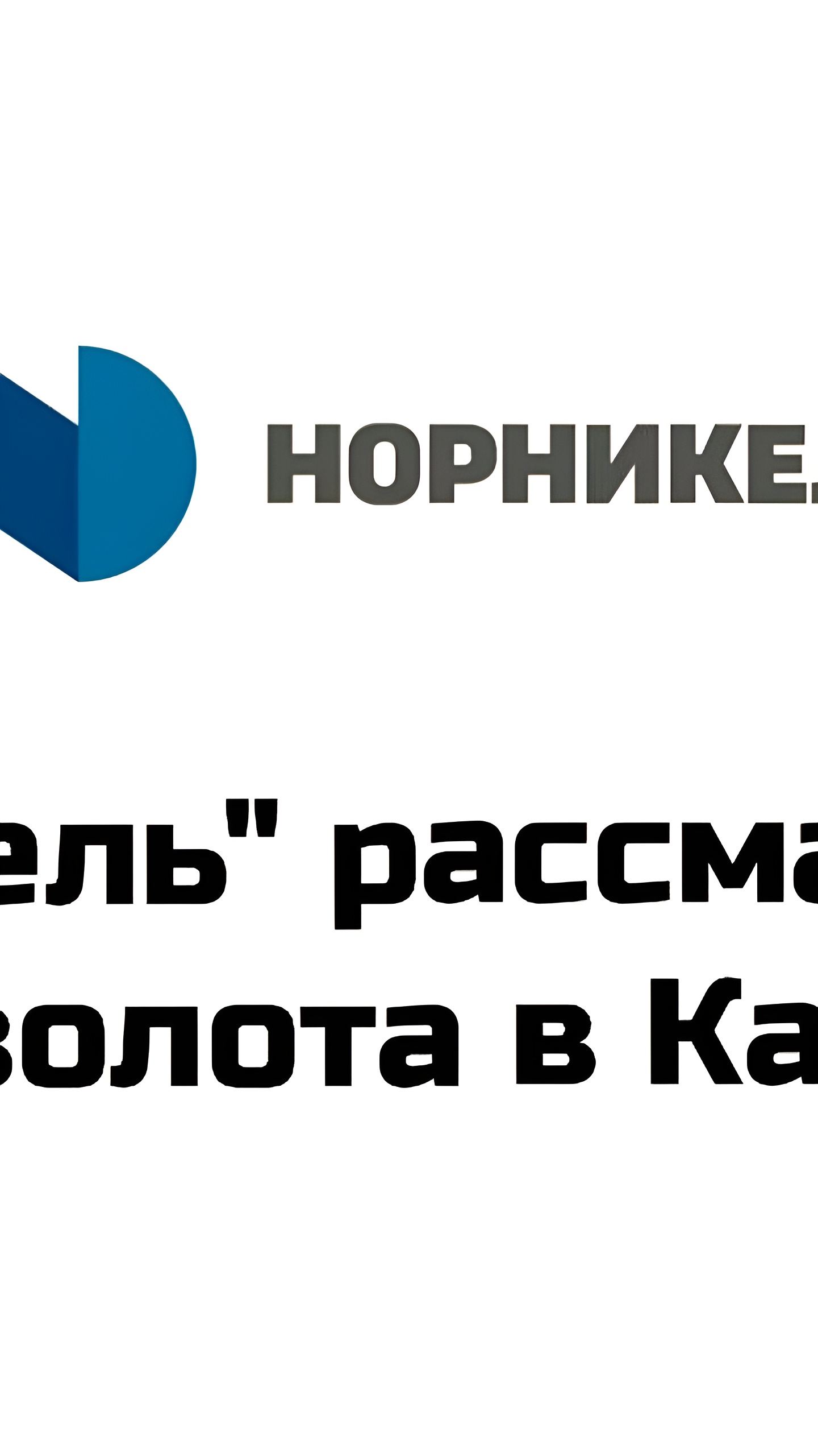 Норникель изучает возможности инвестирования в горнорудные проекты Казахстана