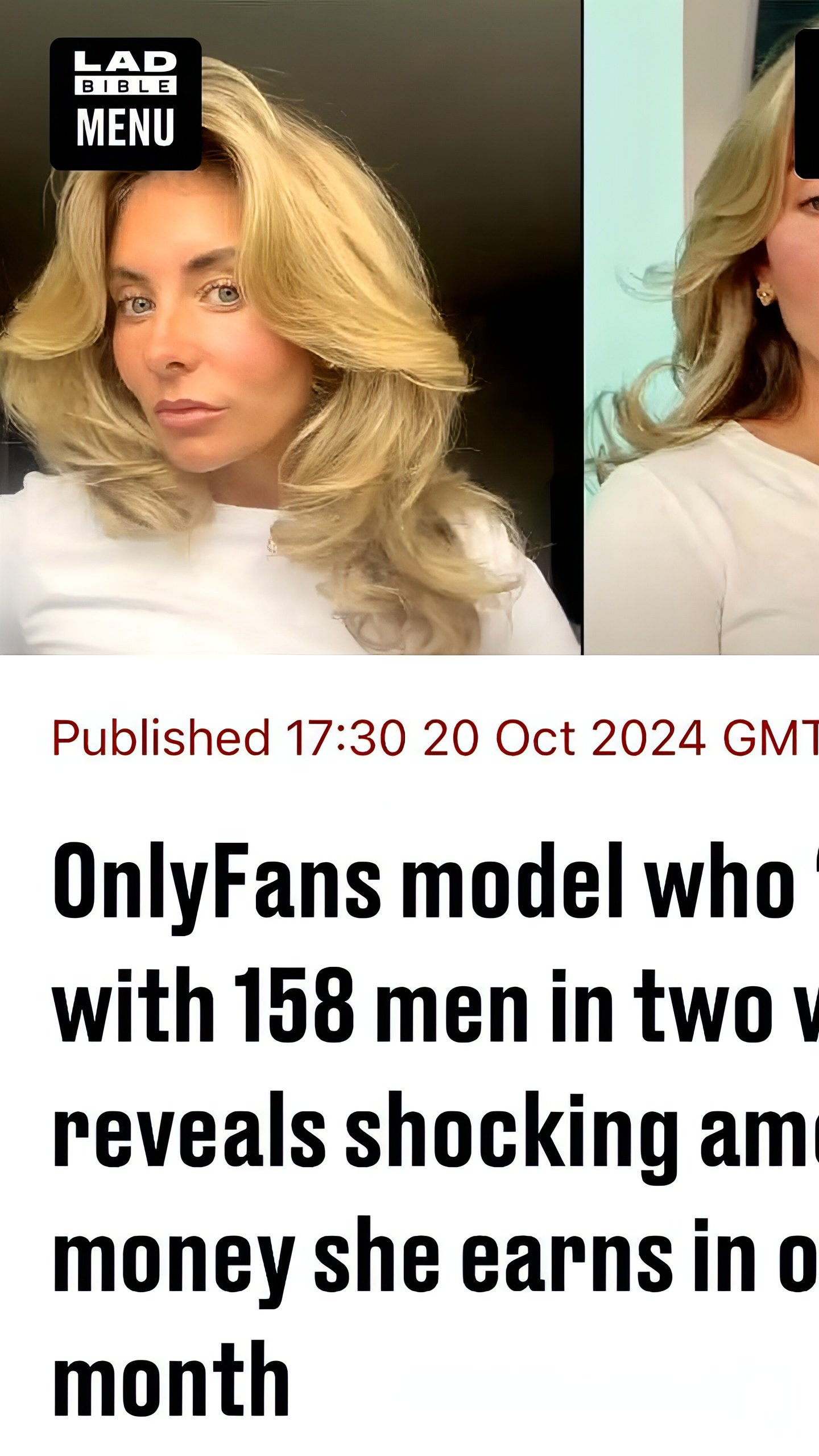 Модель Bonnie Blue делится доходами от OnlyFans и вирусной историей о 158 партнерах