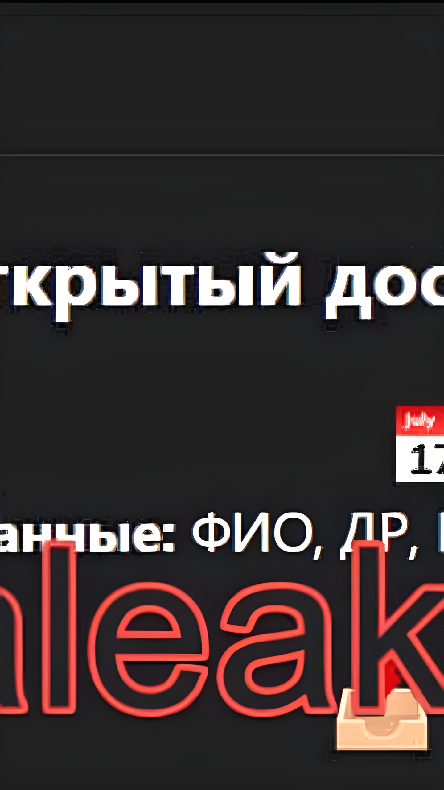Утечка базы данных «ВТБ-клиенты» с личной информацией 6,1 млн пользователей