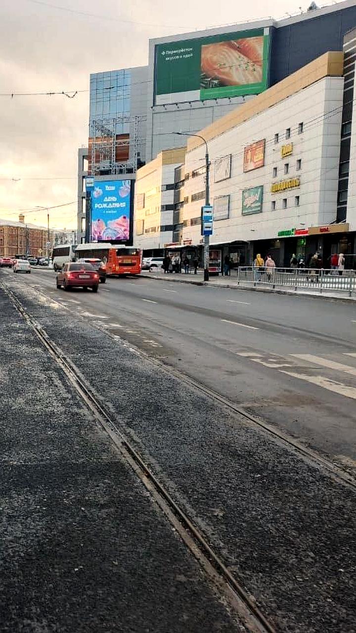 Сняты ограничения по движению на улице Белинского, кроме участка у парка Пушкина