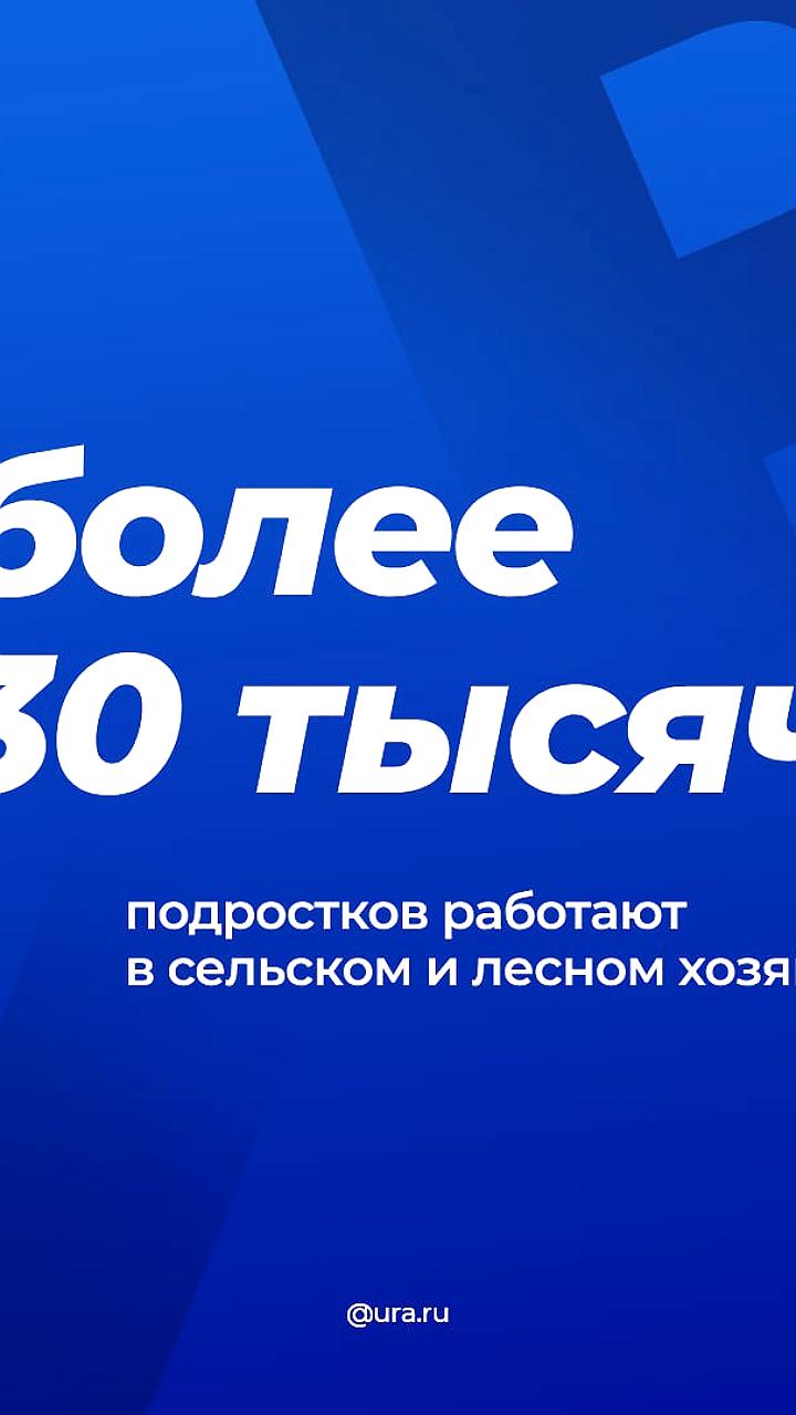 Рост занятости подростков в России: число работающих молодых людей увеличилось на 40%