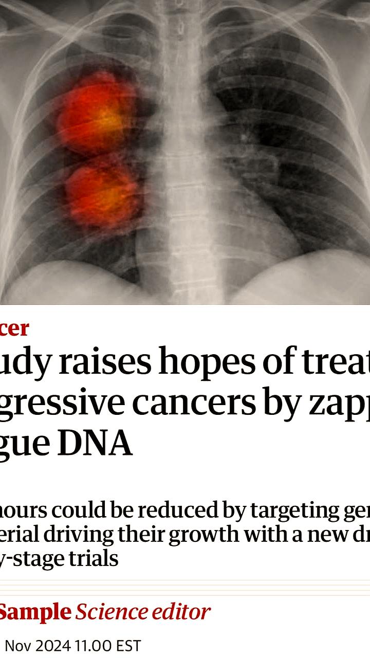 Прорыв в лечении рака: новый препарат нацеливается на экстрахромосомную ДНК