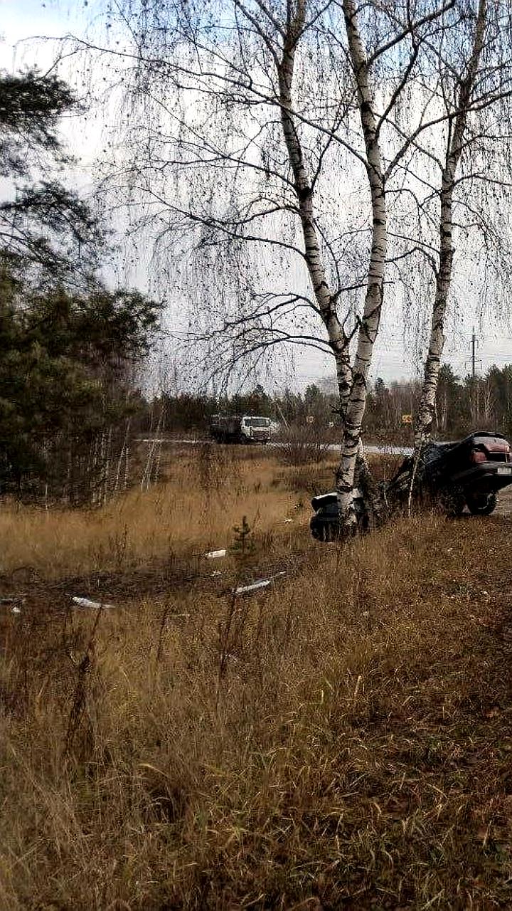 ДТП под Дзержинском: 25-летний водитель 'ВАЗа' в больнице после столкновения с деревом