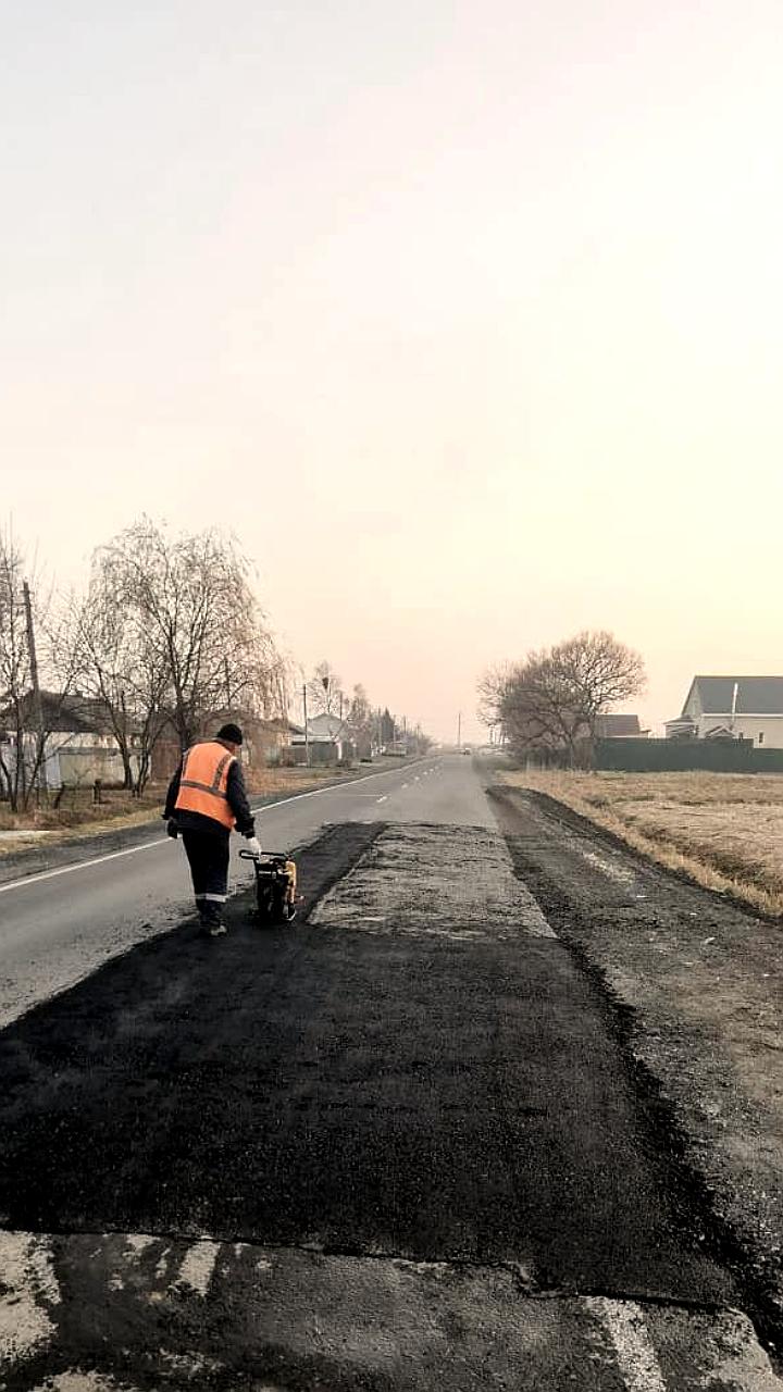 Обновление дорог в Хорольском округе и селе Залесное