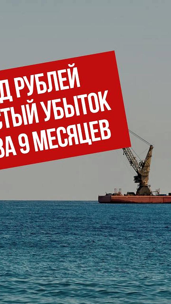 ДВМП фиксирует убыток в 2,1 млрд рублей за 9 месяцев 2024 года