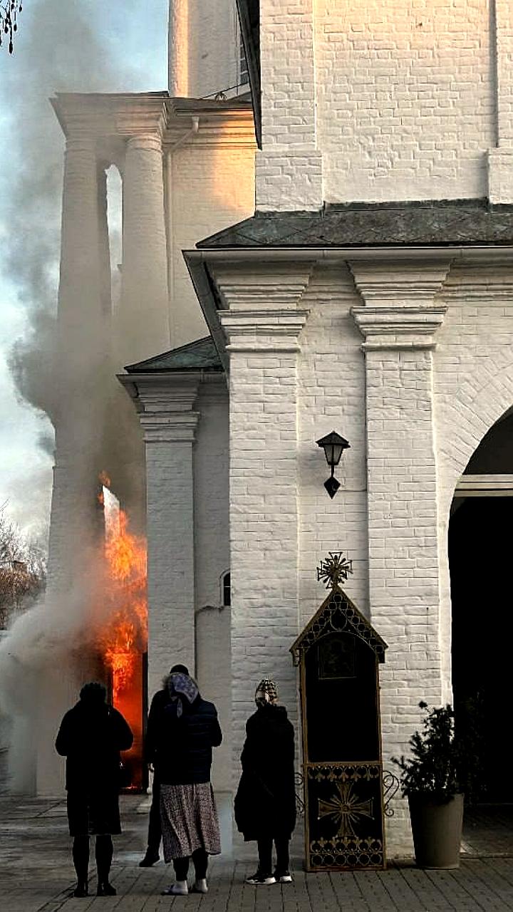 Пожар в каптерке церкви XVIII века в Старочеркасске не повредил храм