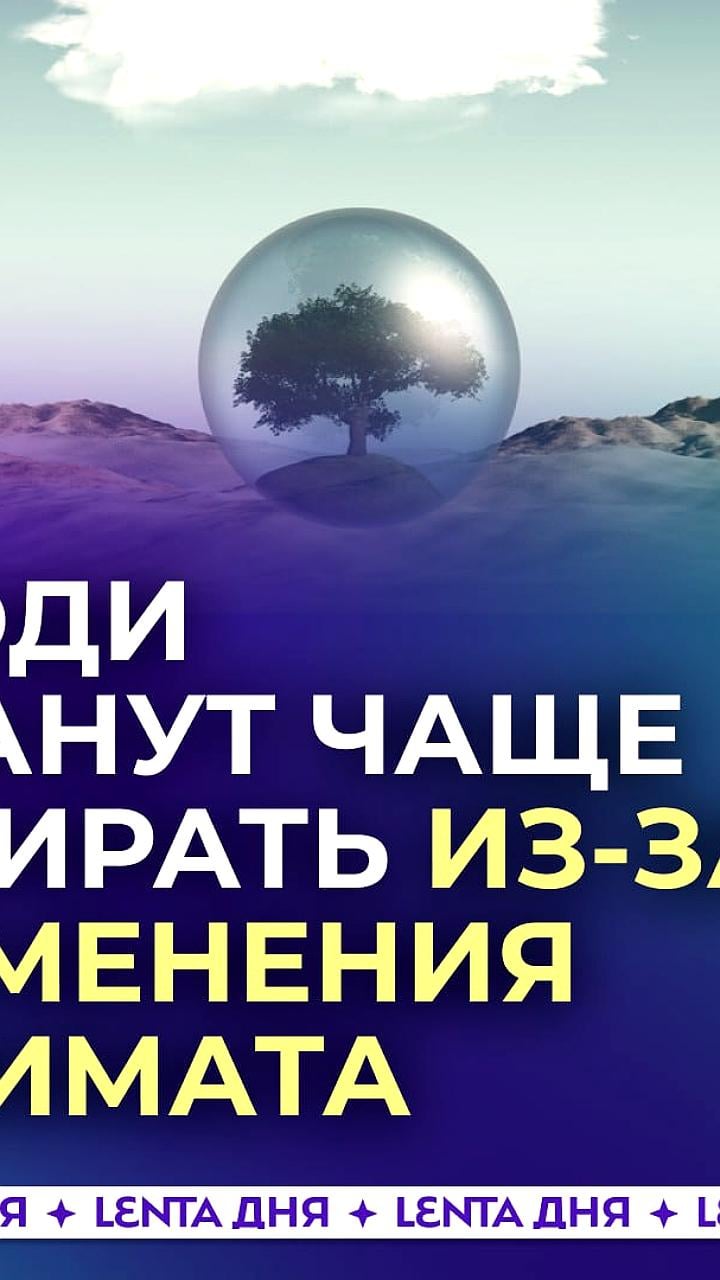 Ученые предсказывают рост смертности из-за изменения климата к 2100 году