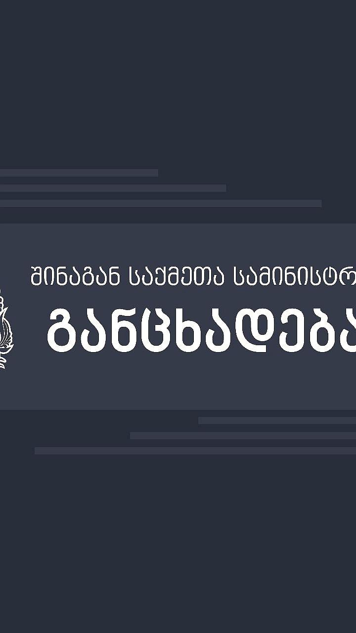 МВД Грузии предупреждает о последствиях блокировки парламента во время акций протеста