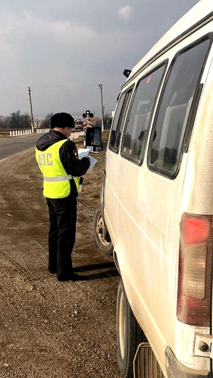 В Мелитополе прошла акция «Безопасный автобус» для повышения безопасности пассажирских перевозок